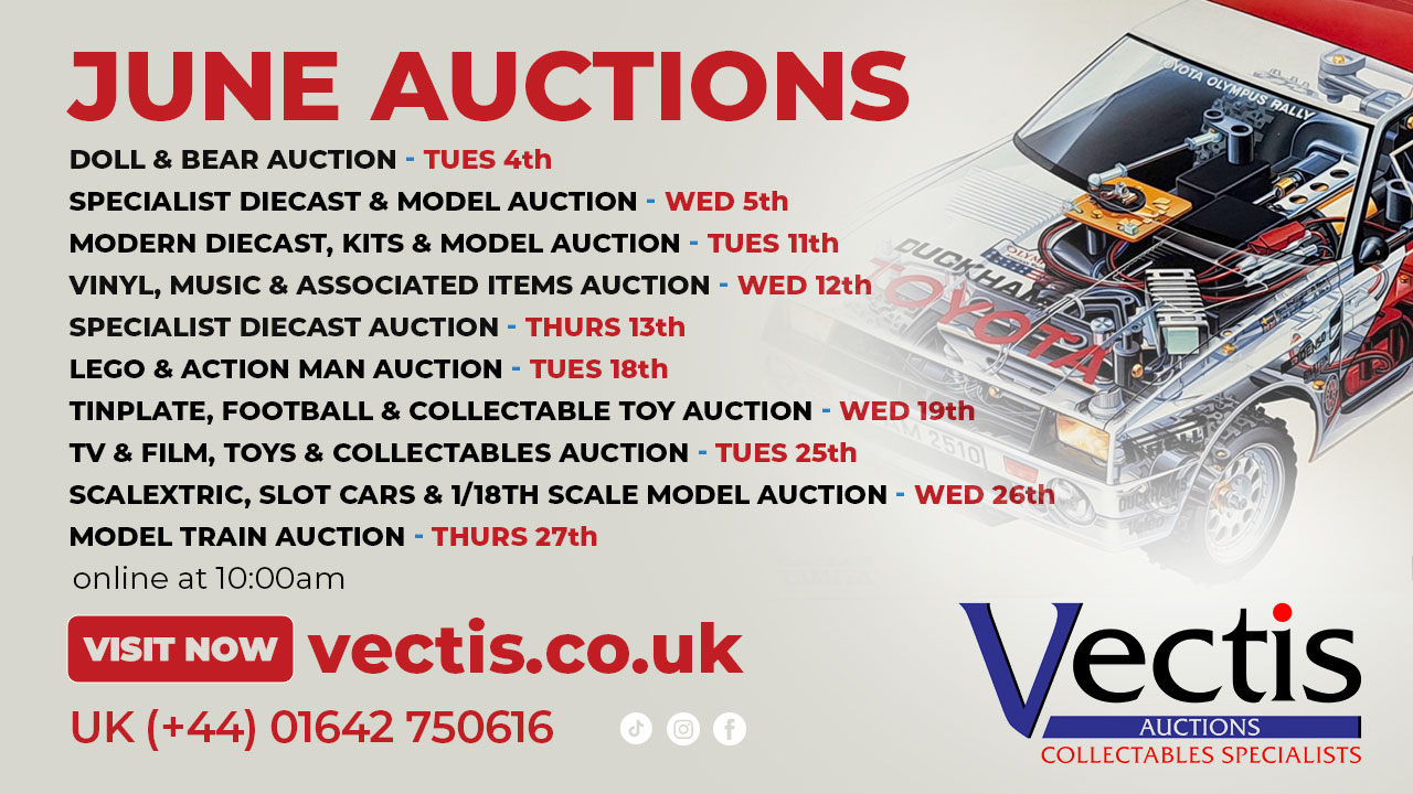 Vectis Toy and Collectables Auctions | Thornaby on Tees