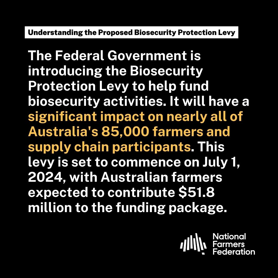 🚨 From July 1 2024, nearly... - National Farmers' Federation