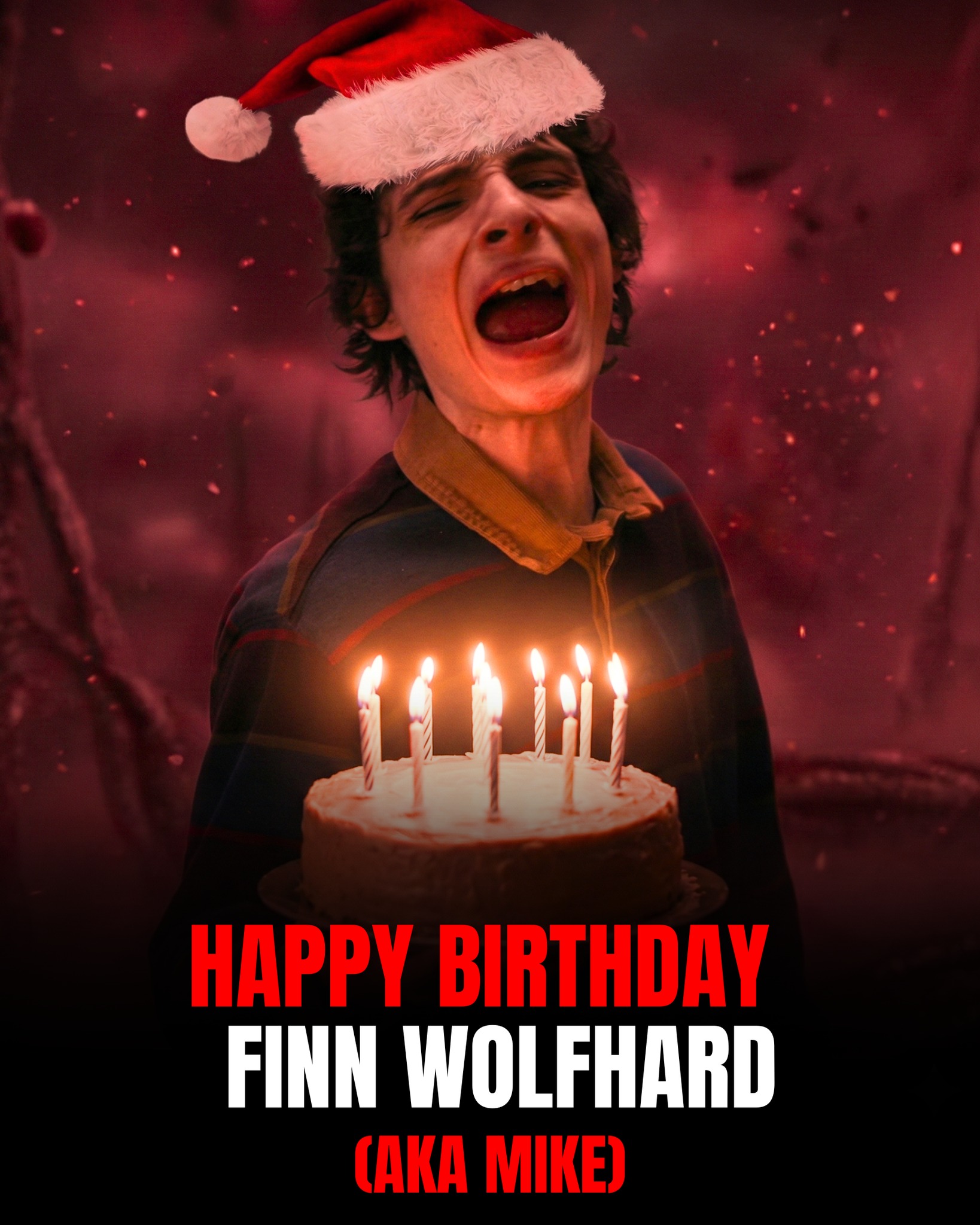 Happy birthday to Finn Wolfhard, the only person brave enough to 