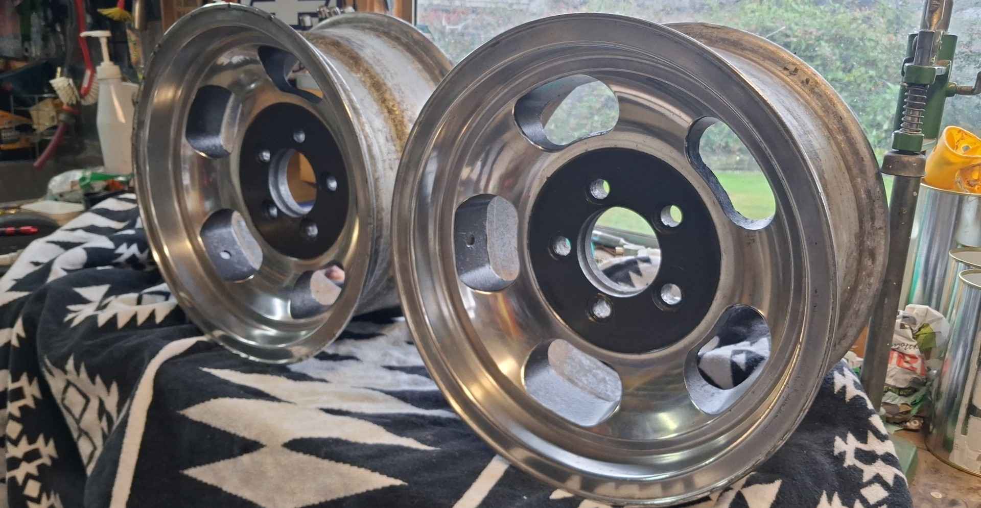 Pair of 14 x 7 Cheviot Tridents - Car Wheels, Tires & Parts - Port ...