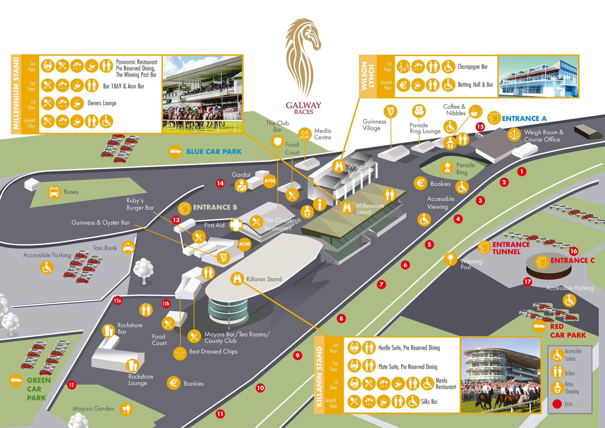 Galway Races - 🗺️COMING RACING? 💁‍♀️Here's a map so you...
