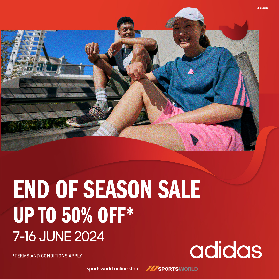 📣 Adidas End of Season Sale 📣 📆... - Sportsworld Thailand | Facebook