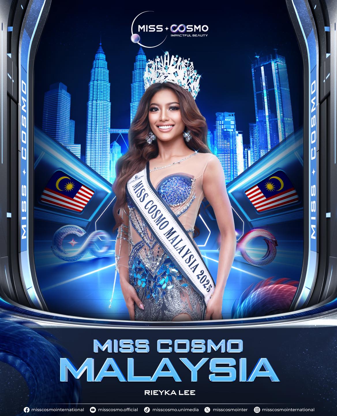 Miss - 🔥 OFFICIAL ANNOUNCEMENT: MISS COSMO MALAYSIA 2025 🇲🇾 Rieyka Lee ...