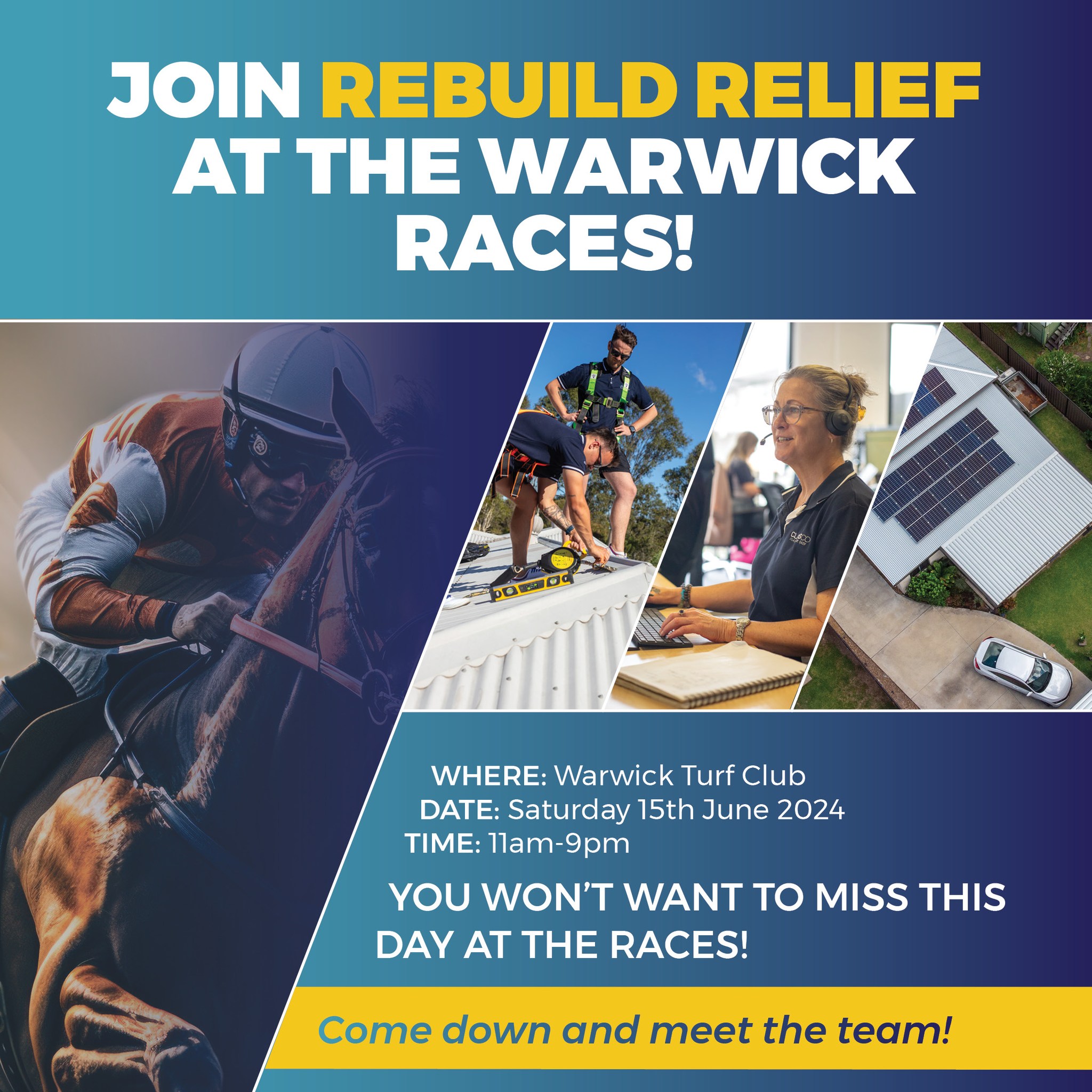 Rebuild Relief - RESIDENTS OF WARWICK!🏇 The Rebuild...