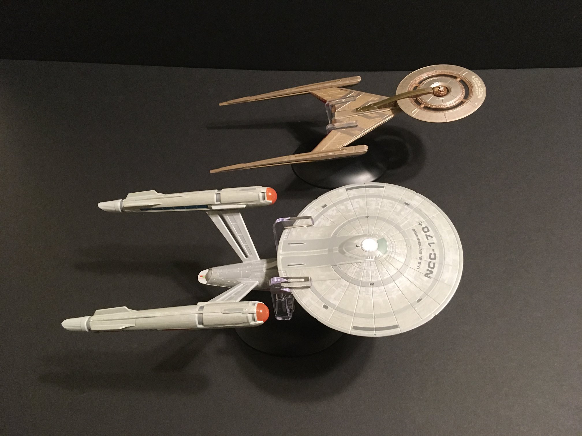 This is the Nimrod Class Starship, a class of stealth ship