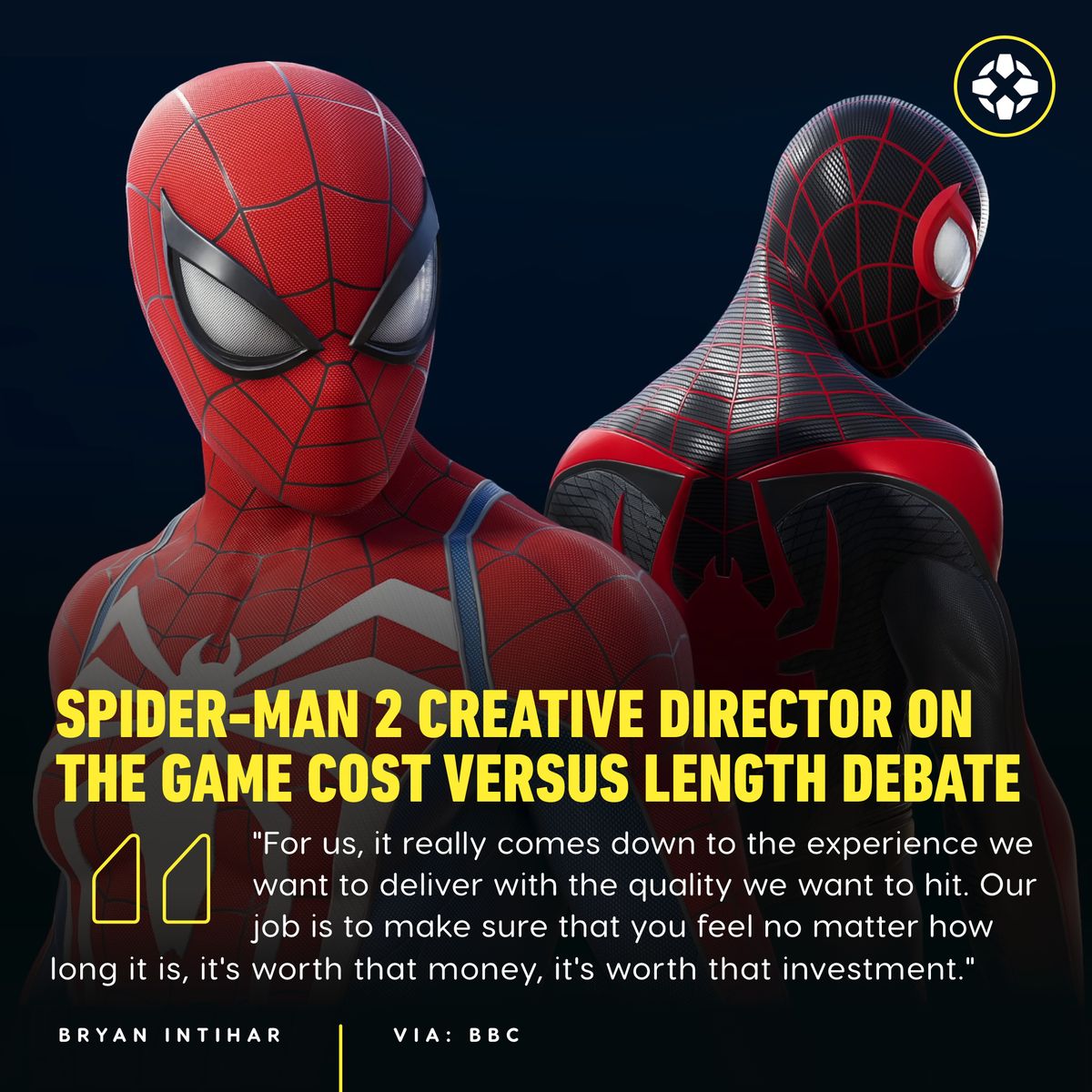 IGN - Marvel's Spider-Man 2 creative director Bryan Intihar has ...