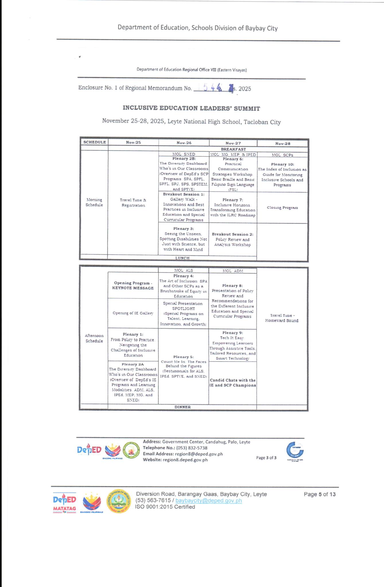 Recs Senag - DM NO 877, S. 2025 WORKSHOP ON THE... | Facebook