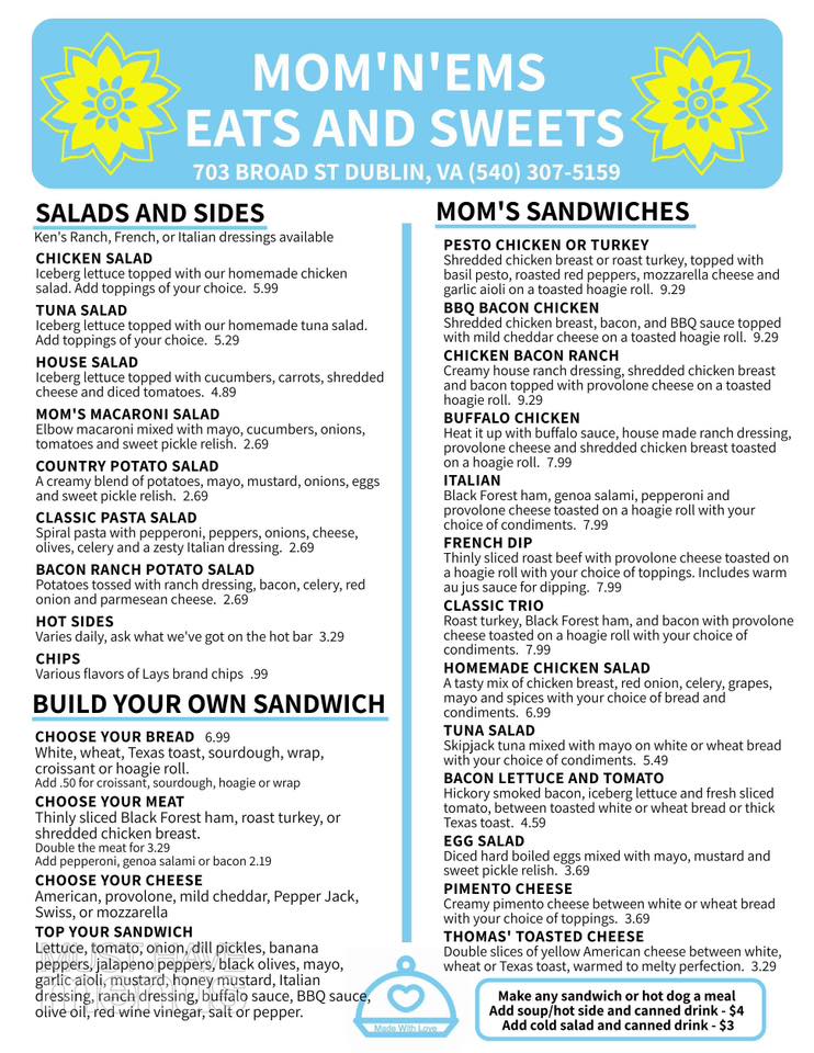 Mom'n'ems Eats and Sweets... - Mom'n'ems Eats and Sweets