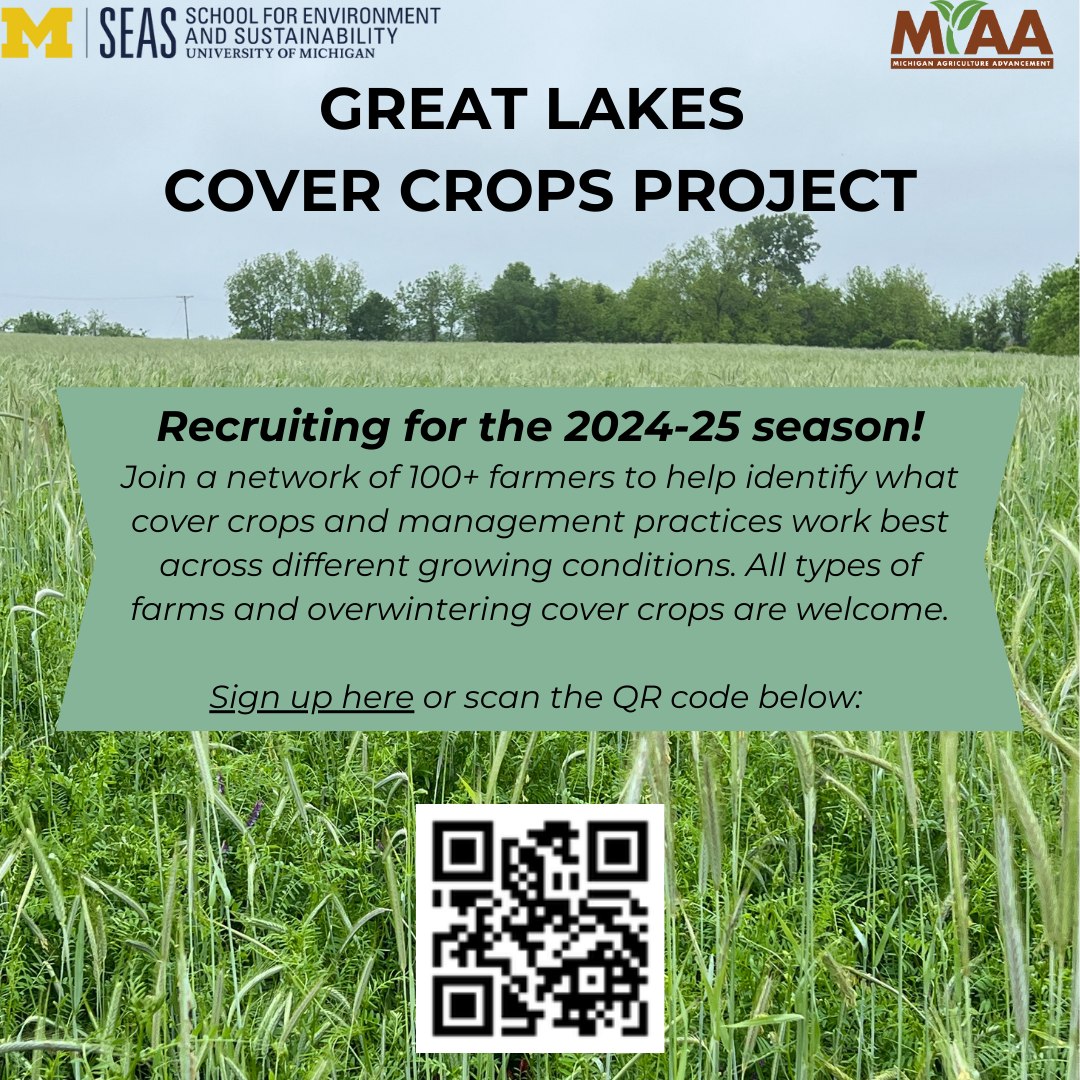 Illinois - The Great Lakes Cover Crop Project is recruiting farmers for ...