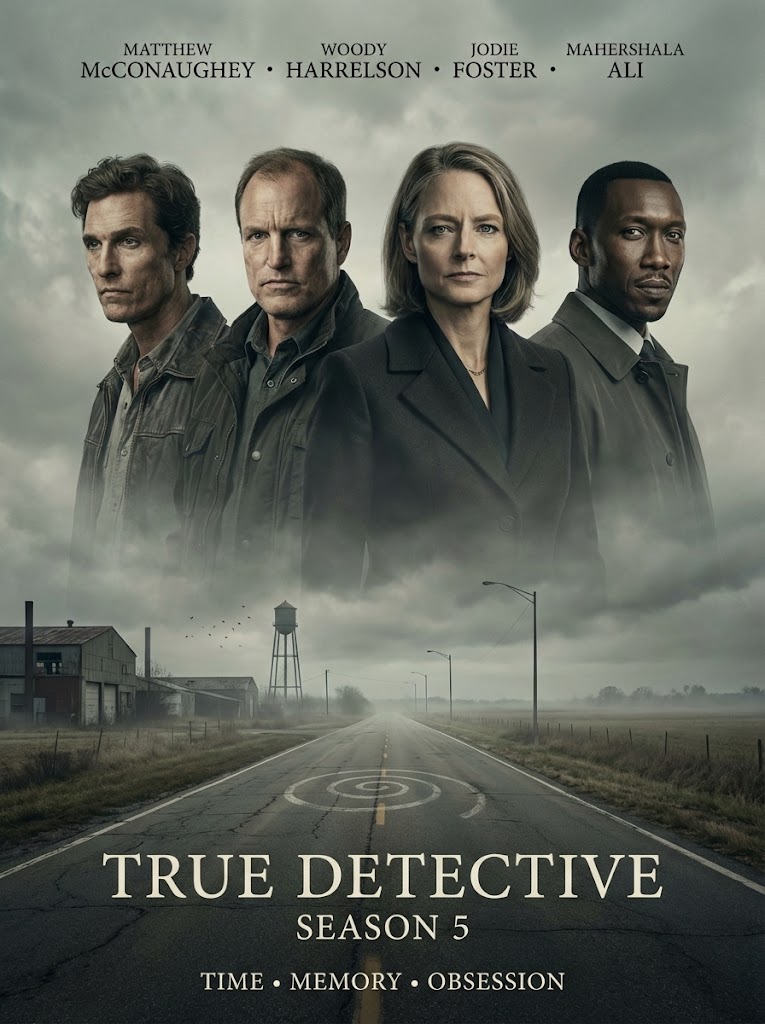 Movie - 🎬 TRUE DETECTIVE — SEASON 5 (2026) ⭐ Starring: Matthew ...