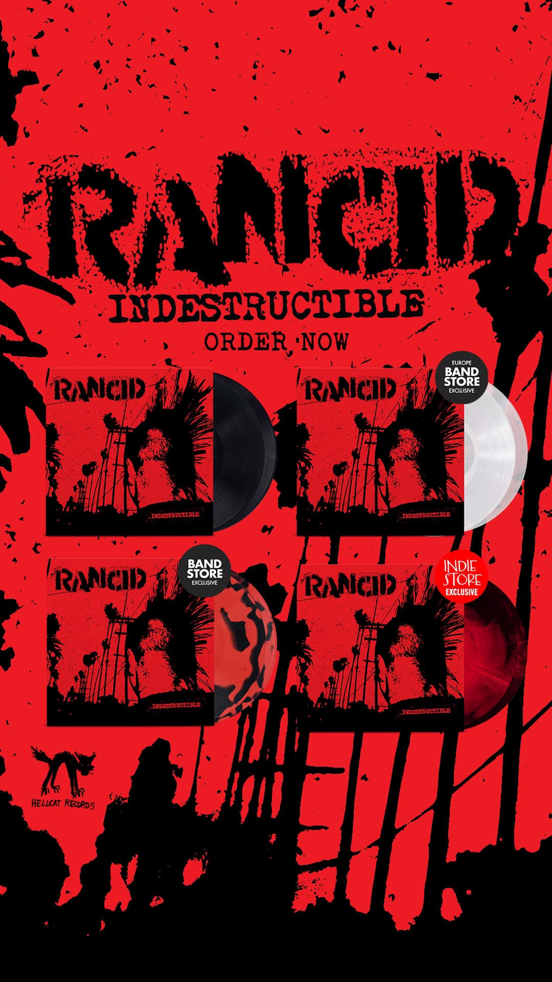 To celebrate Indestructible's 20th birthday, we have pressed some