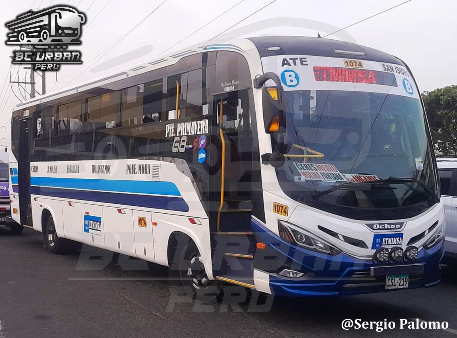 BC - (PERÚ, LIMA, San Juan de Miraflores) Rumbo al centro de la ciudad ...