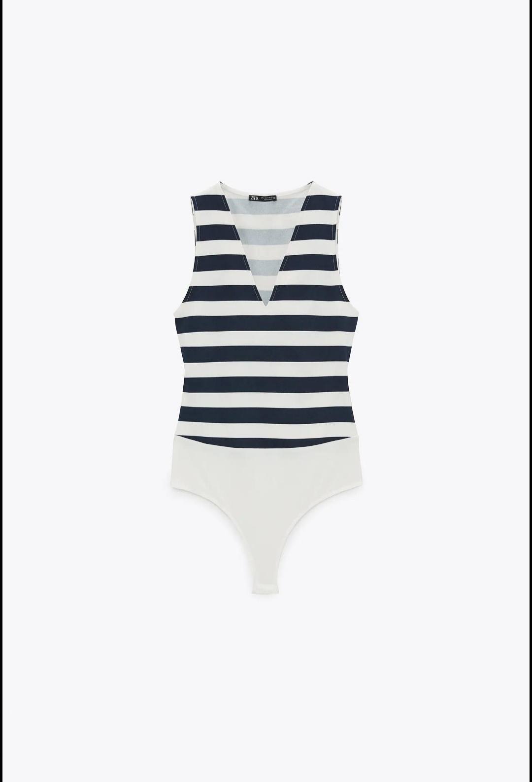 Body Blanc à Volants Zara Taille S - Neuf Avec étiquettes, Style Bloggers