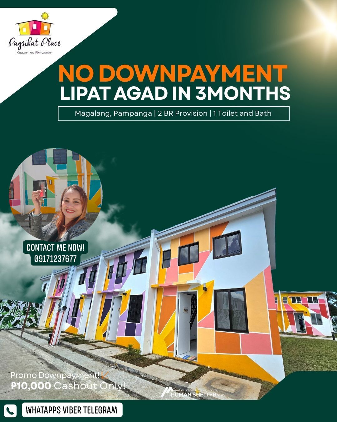 No Downpayment Pasinaya - Pagsikat - Pagsibol thru Pagibig Financing