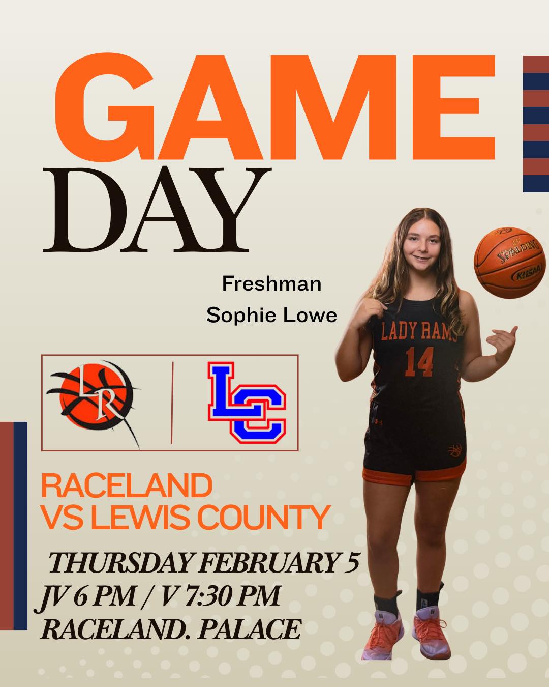 Raceland - Lady Ram Game Day! Come pack the house and watch these ...