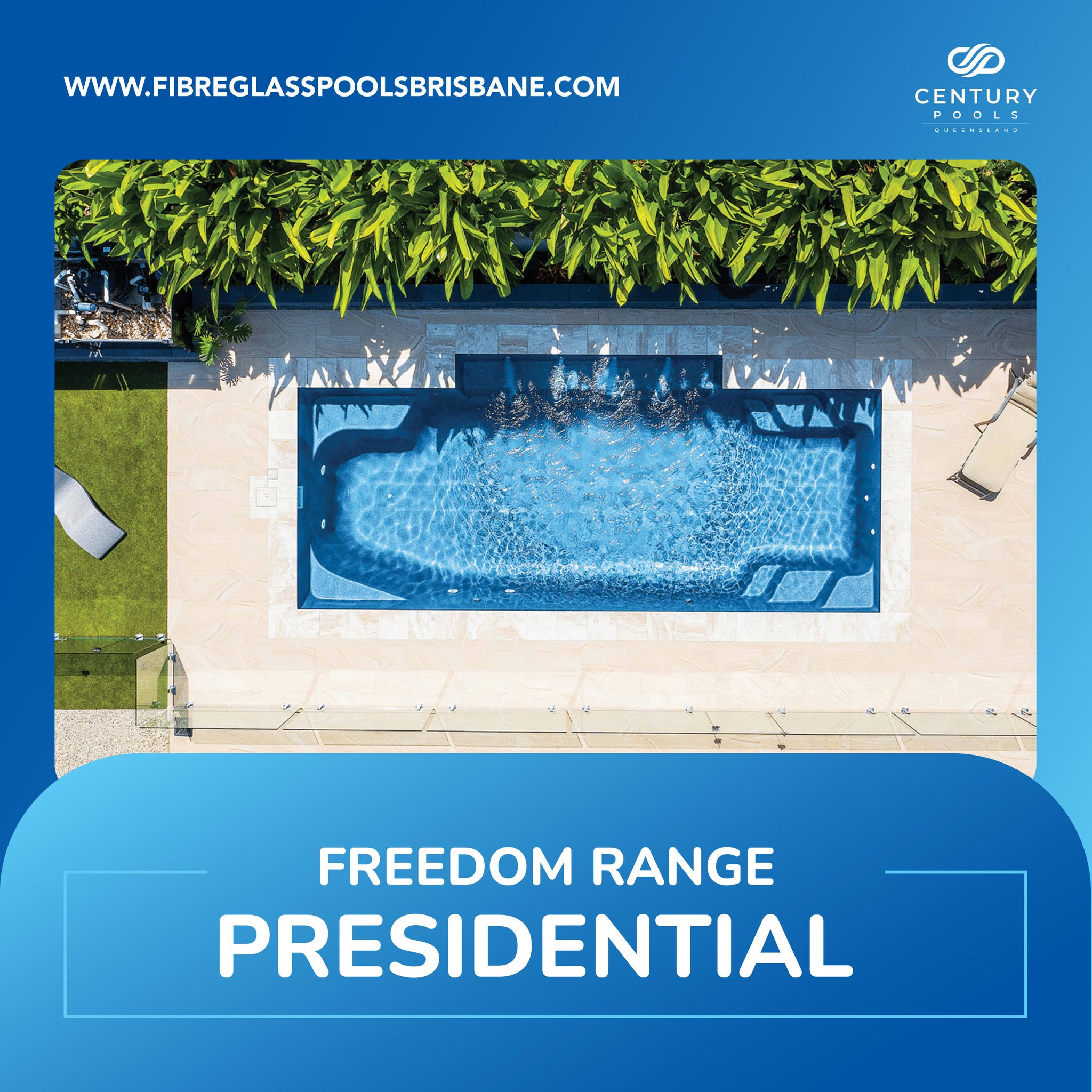 The Presidential range is a... - Century Pools Queensland