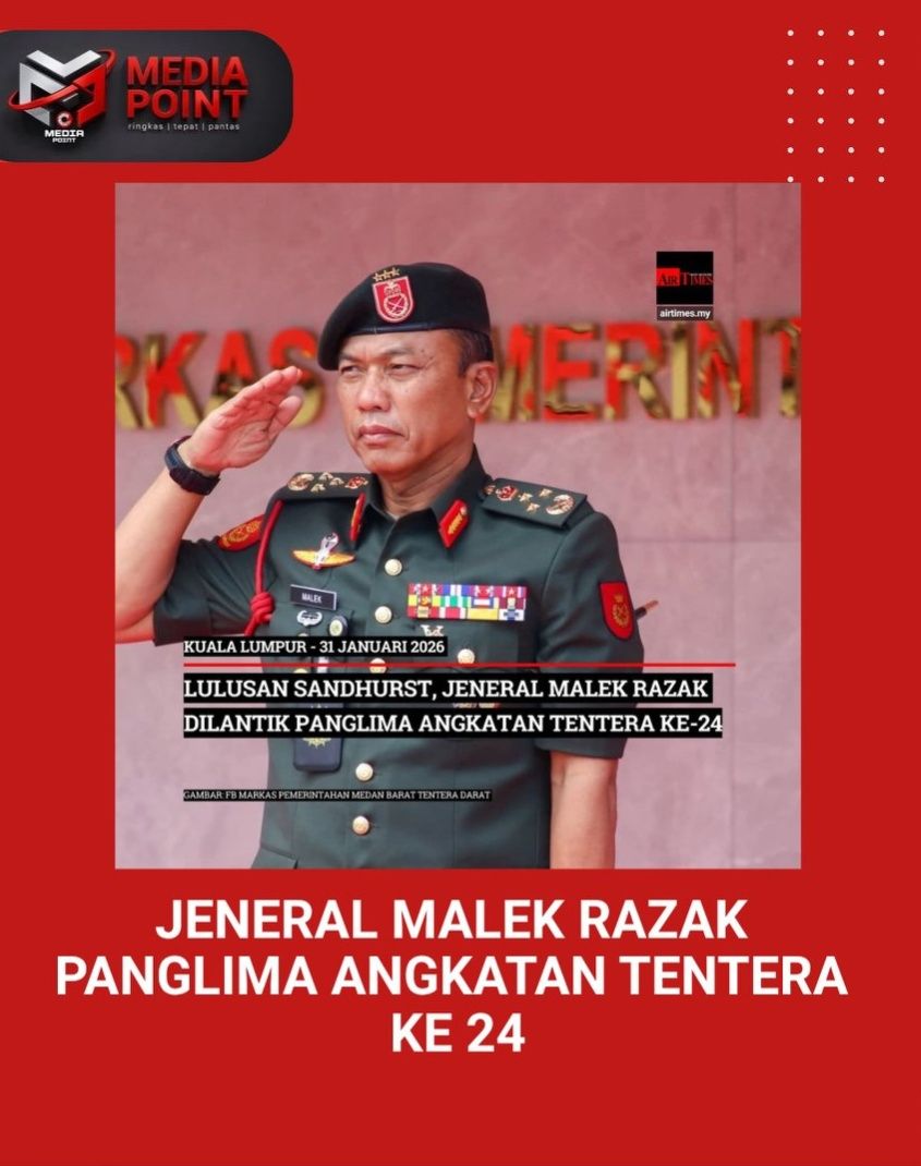 MEDIA - KUALA LUMPUR — Leftenan Jeneral Datuk Malek Razak Sulaiman ...