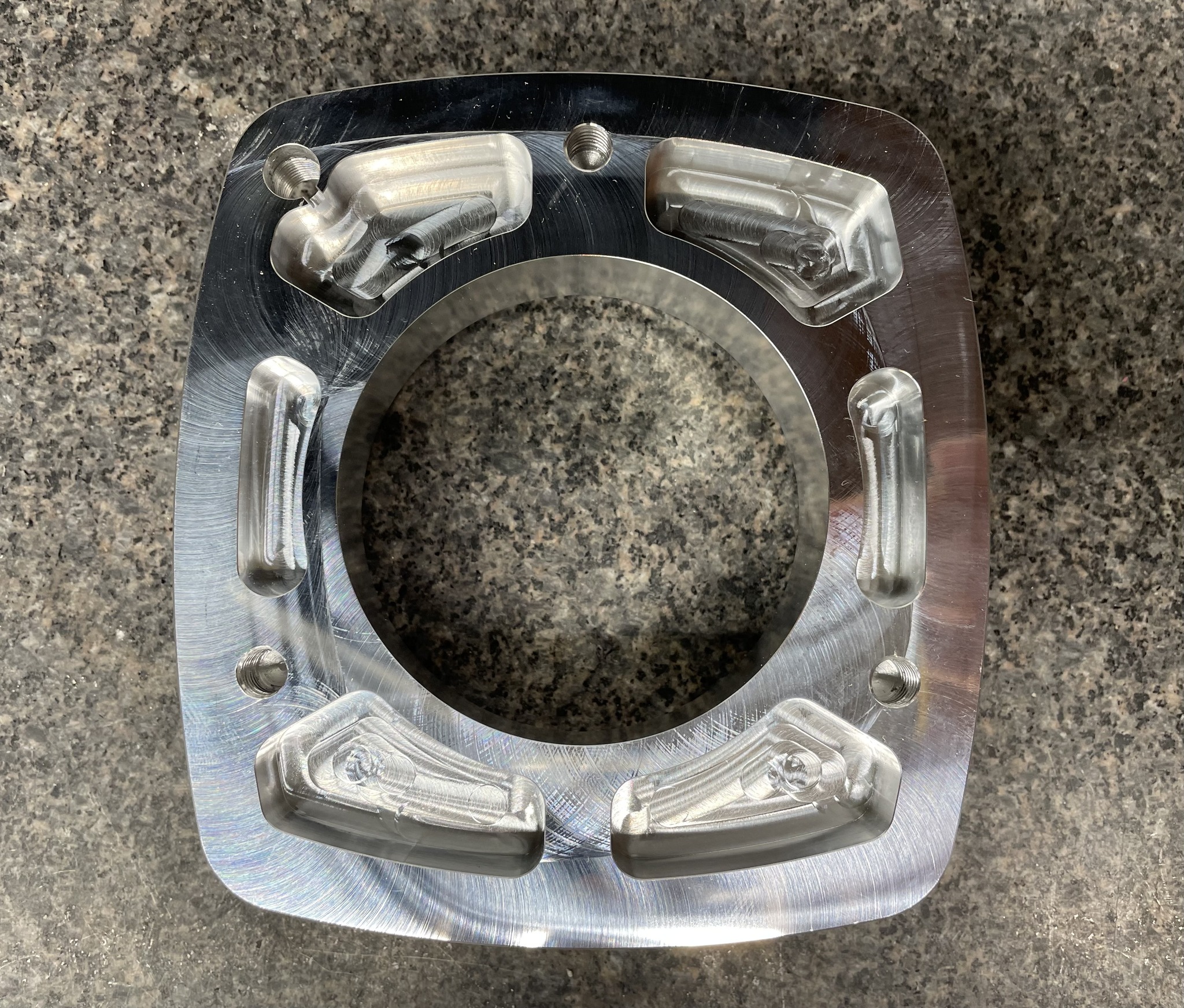 Gen 3 factory half pipe adapter and hardware kit for vintage jet skis