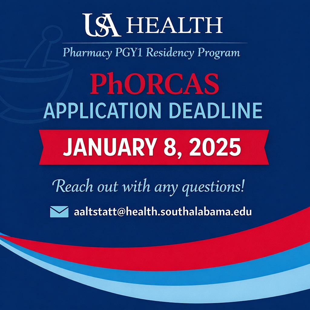 🐾💊 Meet the Preceptor 💊🐾 Say... - USA Pharmacy Residencies | Facebook