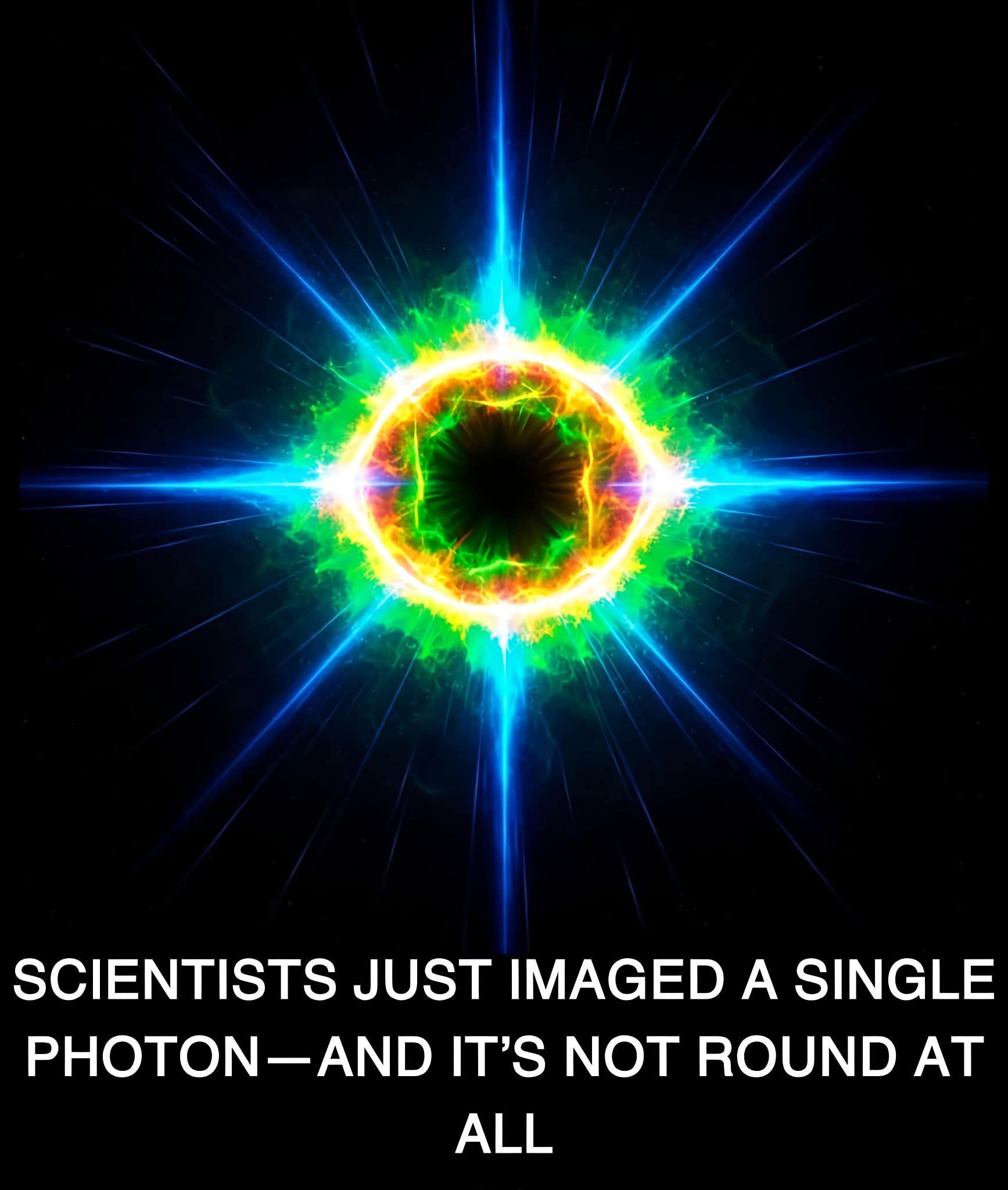 Photon has a lemon shape