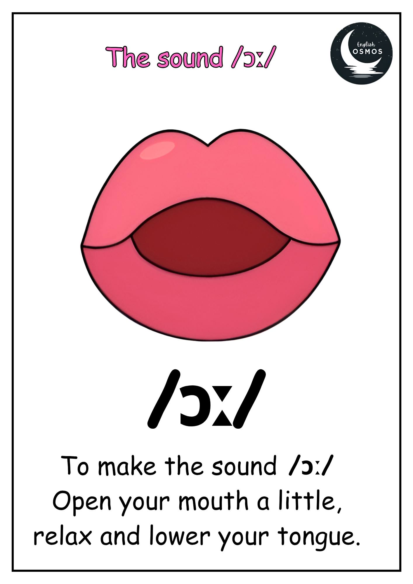 Flashcards for the sound /ɔː/ suitable... - English Cosmos | Facebook
