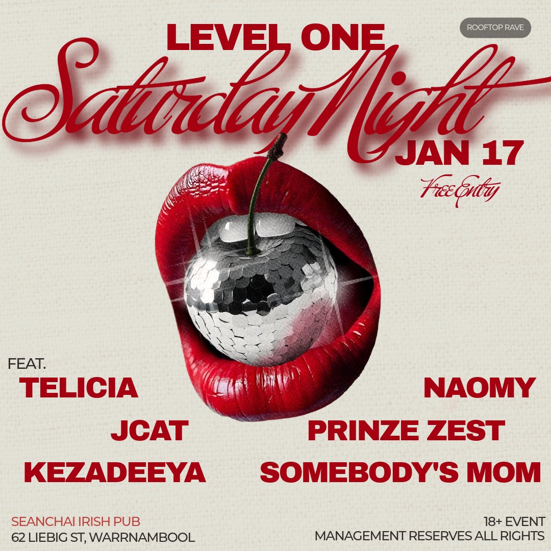 LEVEL - LEVEL ONE AFTER DARK 🍒🪩 Saturday Jan 17, 2026 — Rooftop Rave ...