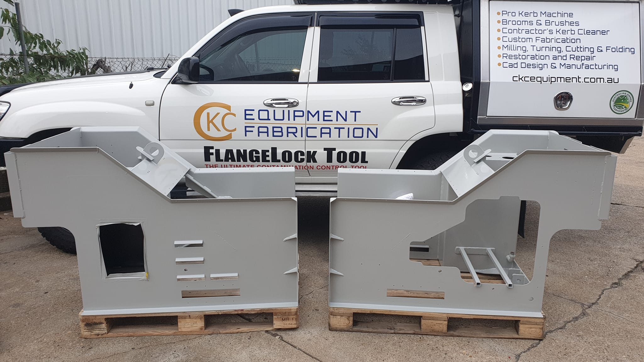 CKC Equipment - Some Pro Kerb frames back from Northside...