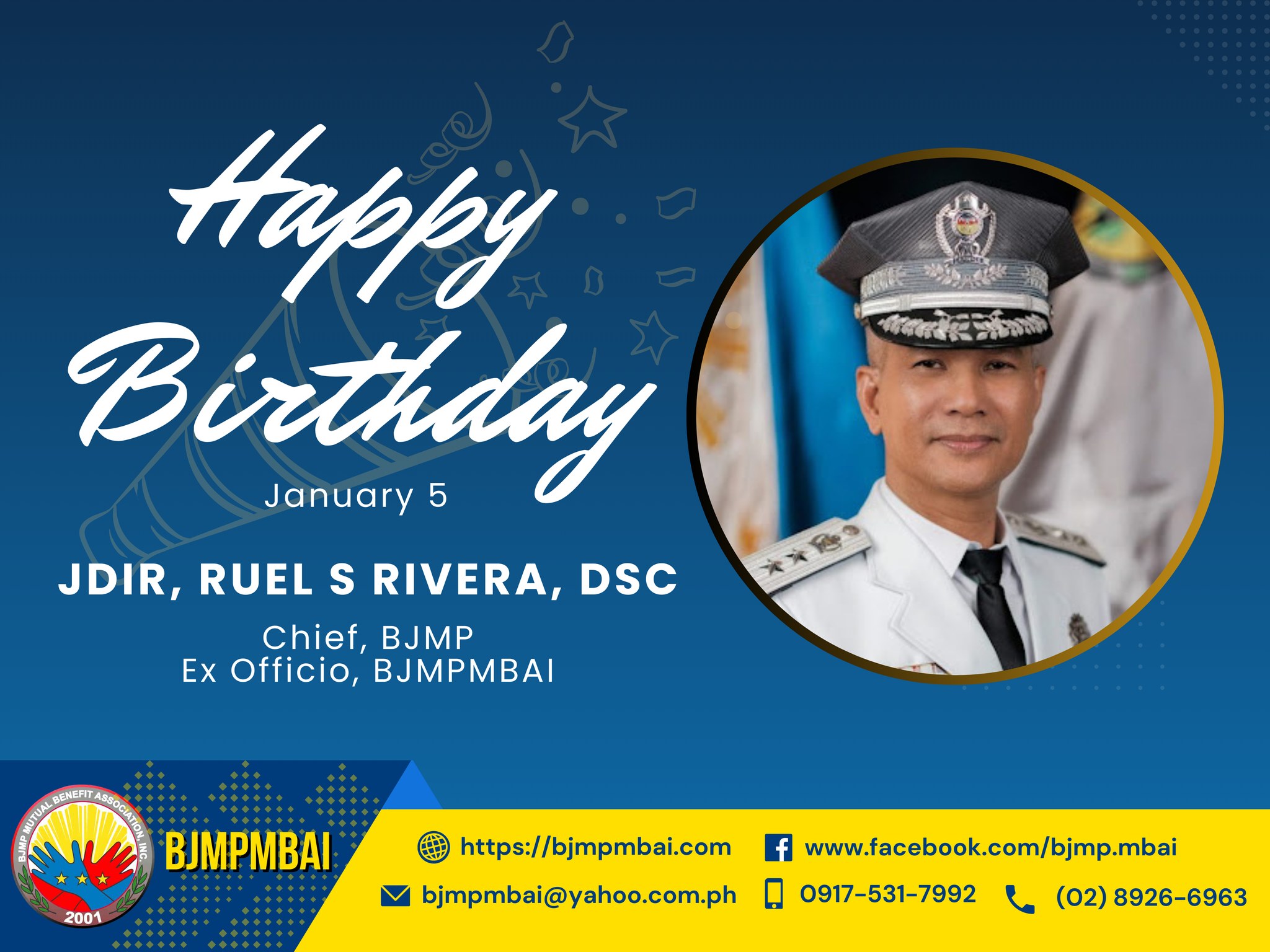 Happy Birthday to... - BJMP Mutual Benefit Association Inc. | Facebook
