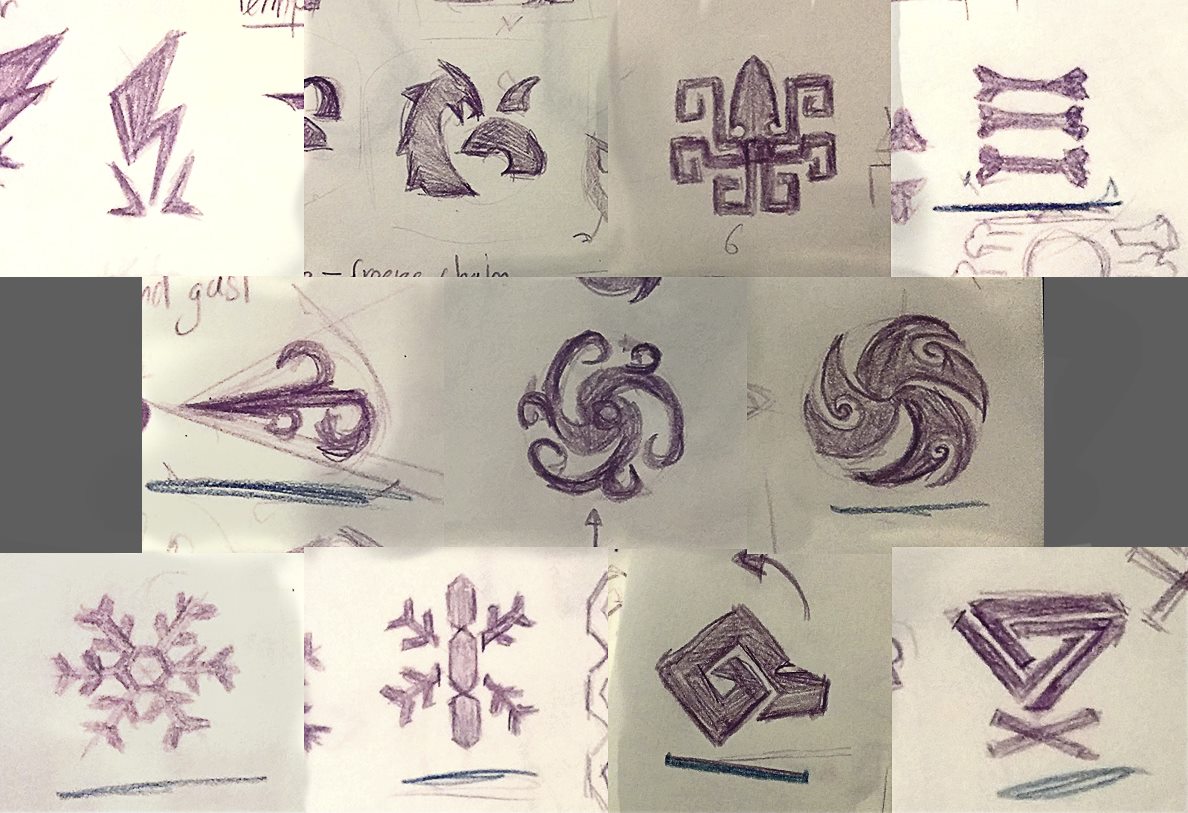 Ocean Invaders - Finally working on the rune icons ! Our 5... | Facebook
