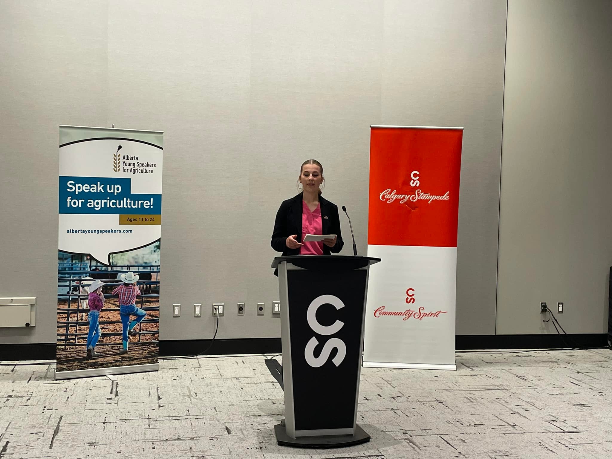 Alberta Young Speakers for Agriculture | Olds AB