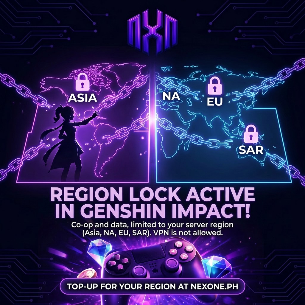 Nexone - Genshin Impact Region Lock Policy Genshin Impact... | Facebook