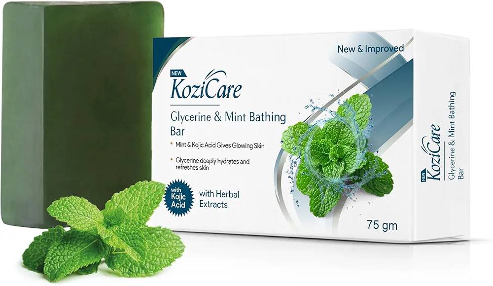 kozicare glutathione soap Kojic Acid & Soap | Glycerin Mint Soap | Detan Soap | Bath Soap Combo Offers | Soaps for Bath | Bathing Soap Size:30 Tab + 30 Capsules tag__hsafsa_HSA/FSA Unlock the ultimate cellular