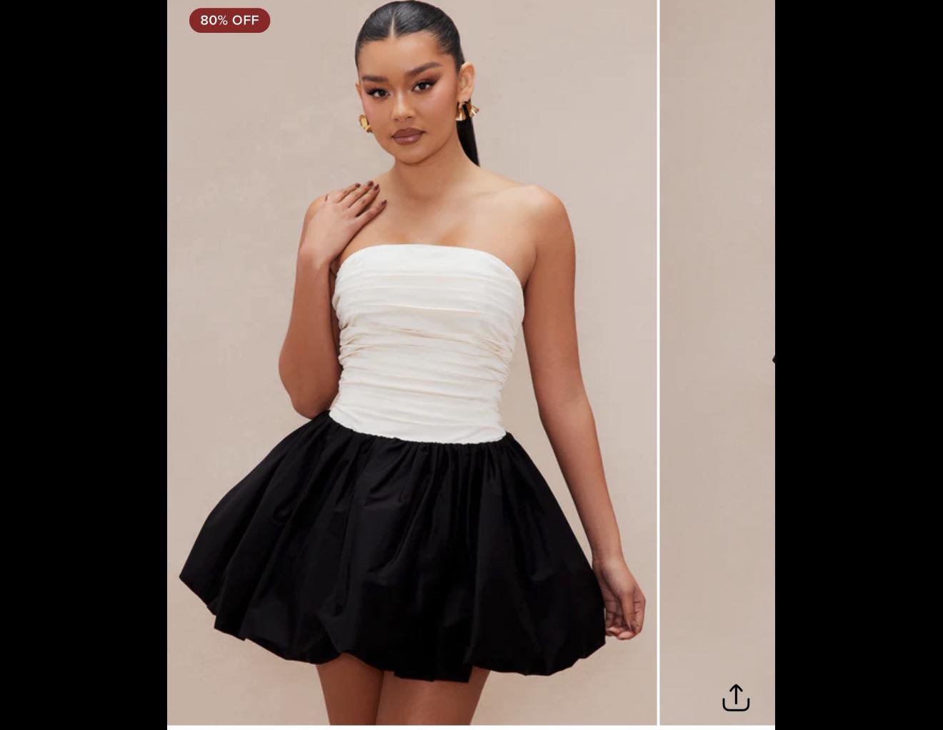 blue junior bridesmaid dress Kennedy Lonnie – Wedding Shoppe Color::#48-Mocha length skirt flares off Angelo Rossi Black Deep V Neckline