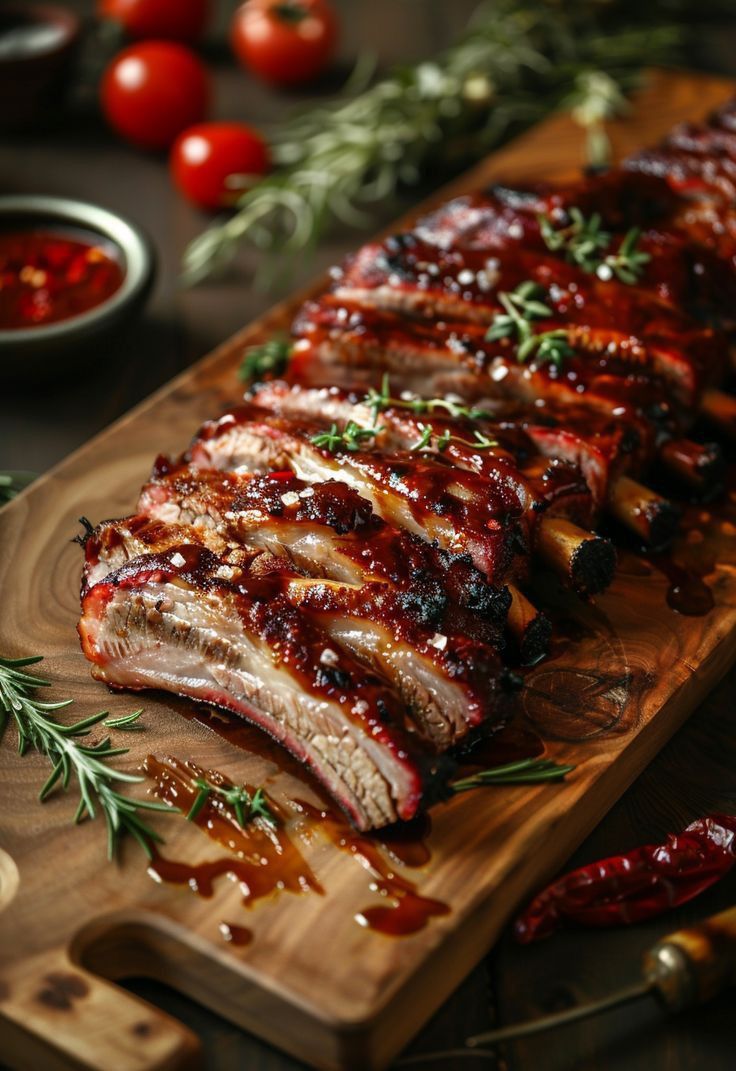GenieX - 🎄🔥 Christmas dinner, but make it bold! These BBQ-glazed ribs ...