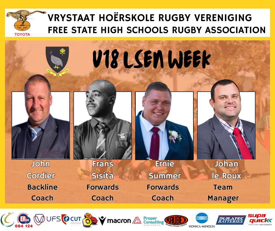 Vrystaat Hoërskole Rugby / Free State High Schools Rugby