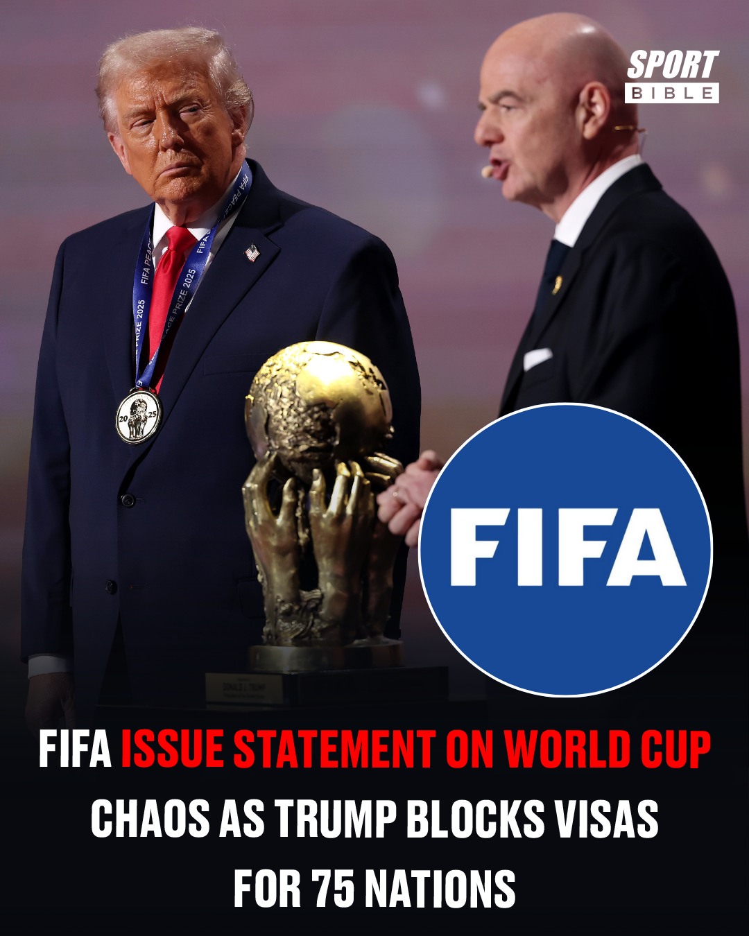 🚨 FIFA have been forced to speak out. - SPORTbible Australia | Facebook