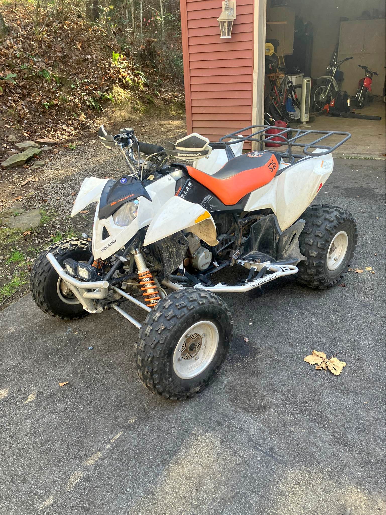 Polaris Outlaw 525/500/450 ATV Widening and Lowering Kit – Diamond J Customs