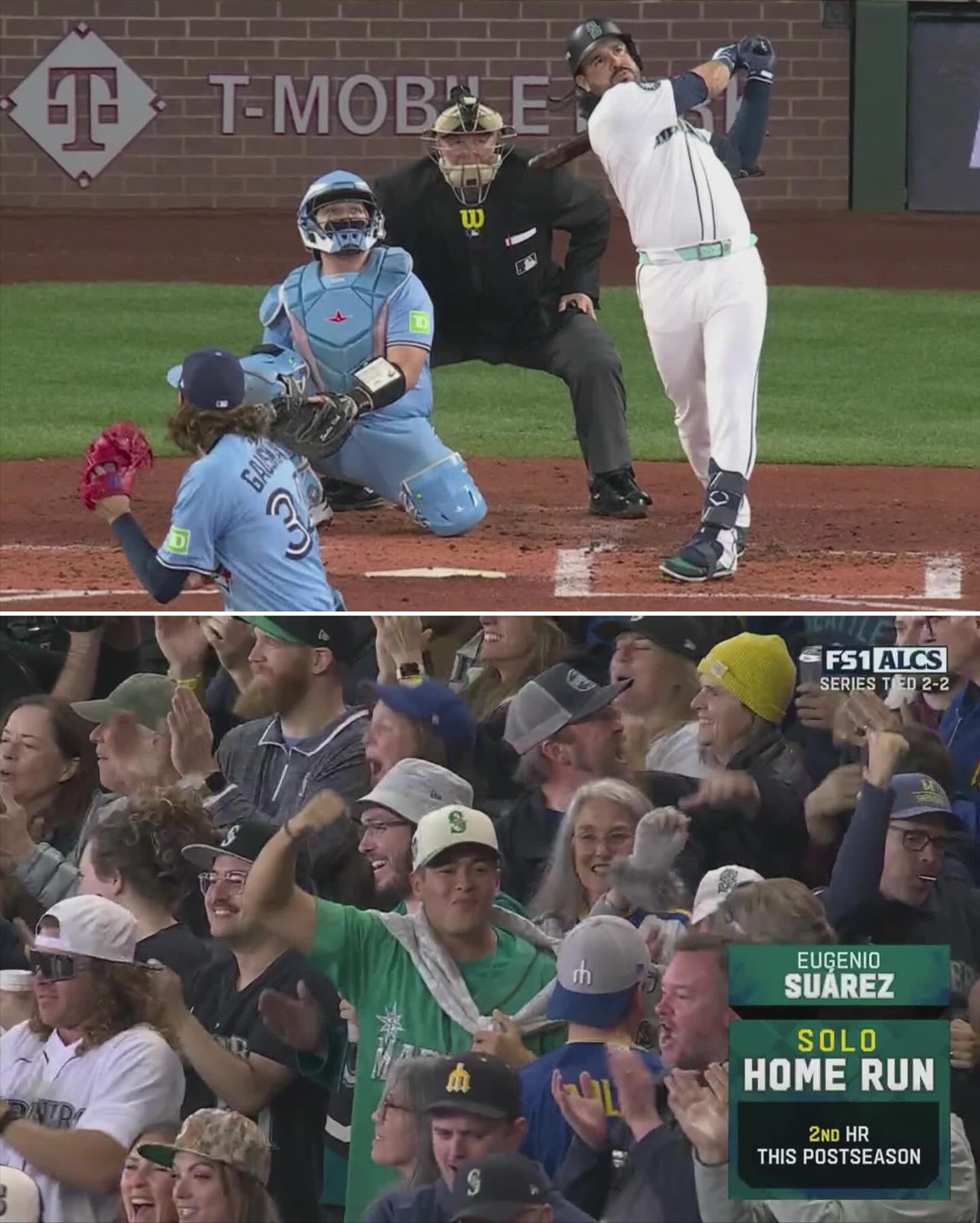 B/R - EUGENIO SUÁREZ SOLO SHOT OPENS THE SCORING IN GAME 5 🚀 | Facebook