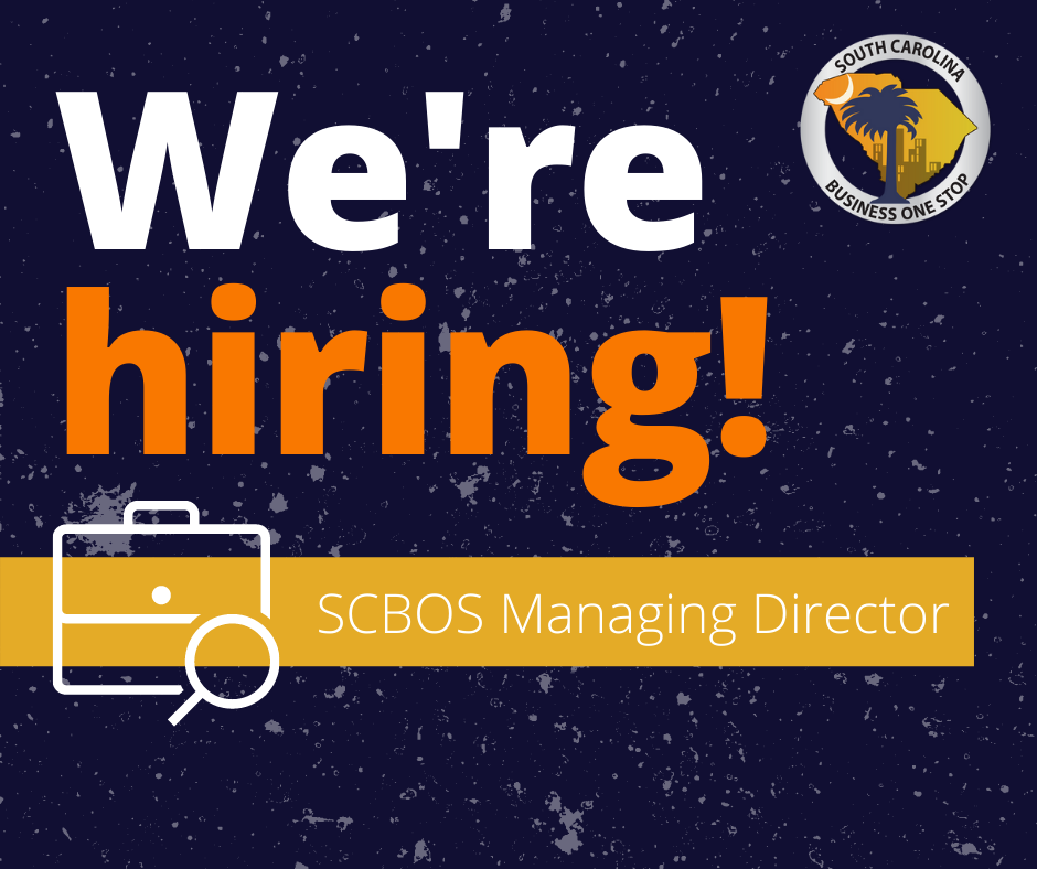 South Carolina Business One Stop - 💼 We're hiring a Managing Director ...