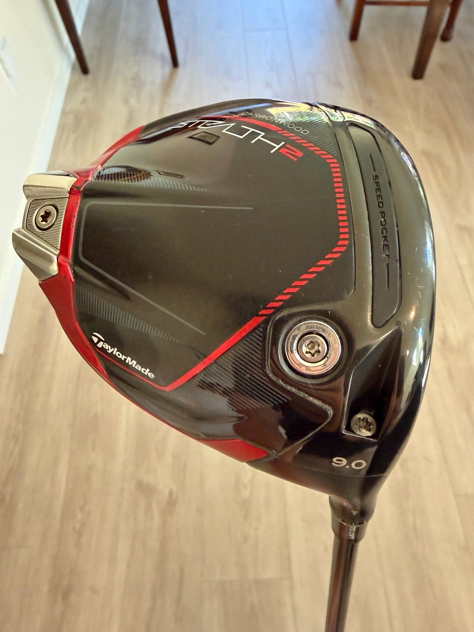 Taylormade Stealth 2 Driver, 9 degree loft, Fujikura Ventus TR Red