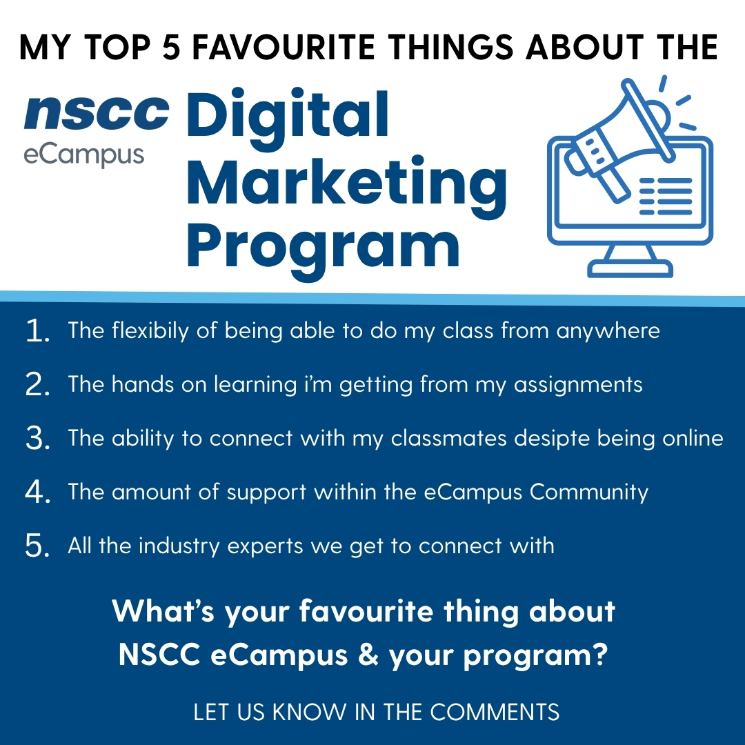 NSCC eCampus - Hi, my name is Gabby! I am a recent... | Facebook