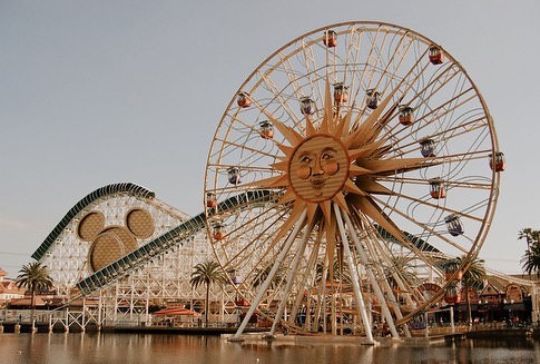 First brochure map of Disney California Adventure Park - 2001