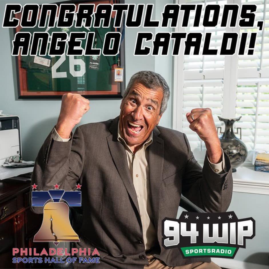 Sportsradio WIP - Angelo Cataldi is going into the Philly...