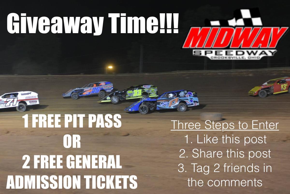 Midway Speedway - ‼️‼️‼️ 🏁GIVEAWAY TIME🏁‼️‼️‼️ Winner will... | Facebook