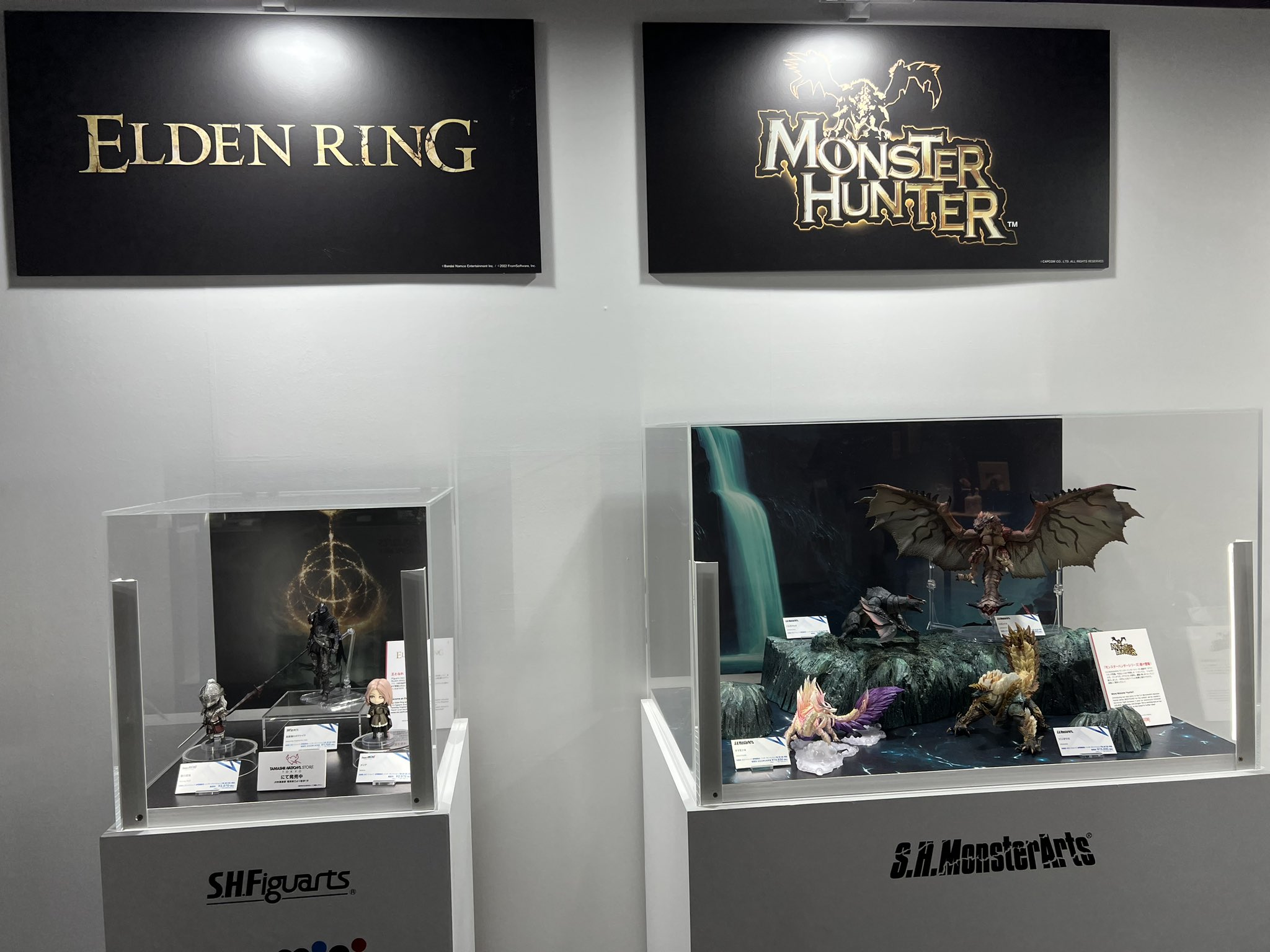 Monster Hunter display at Tamashii Nations 2022! S.H.MonsterArts 