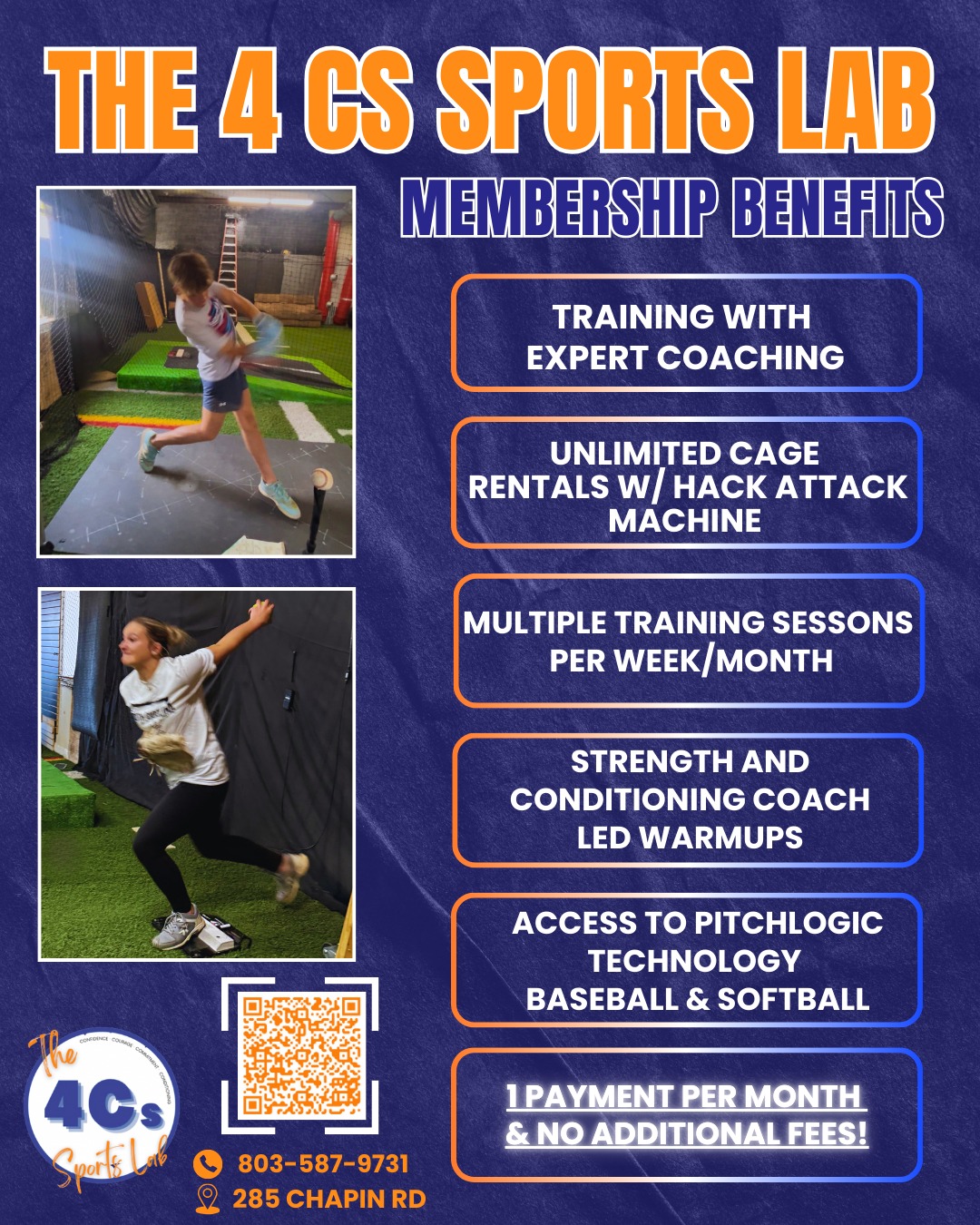 The 4 Cs Sports Lab | Chapin SC