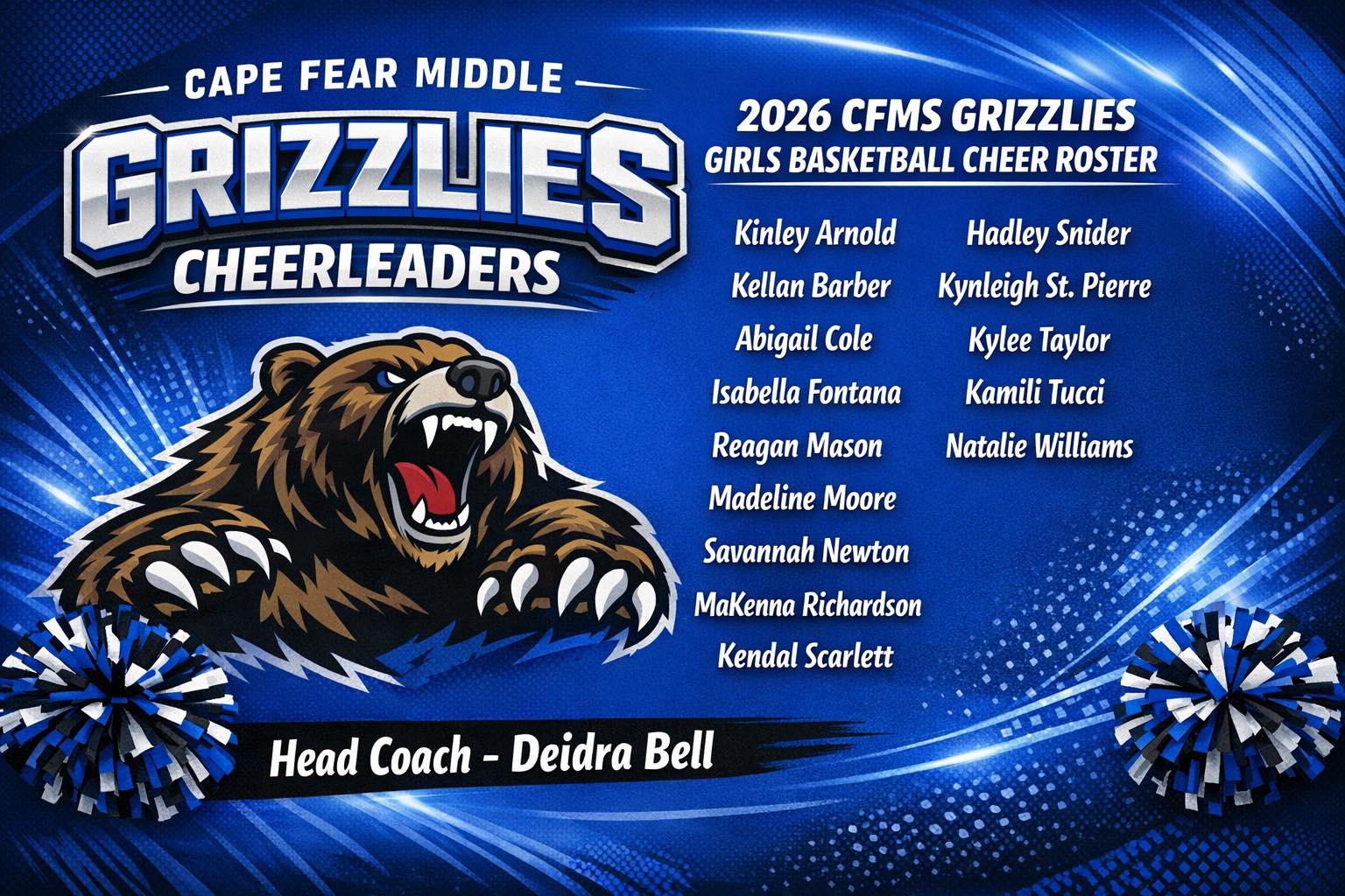 📣 Introducing the 2026 CFMS... - Cape Fear Middle School PTO | Facebook