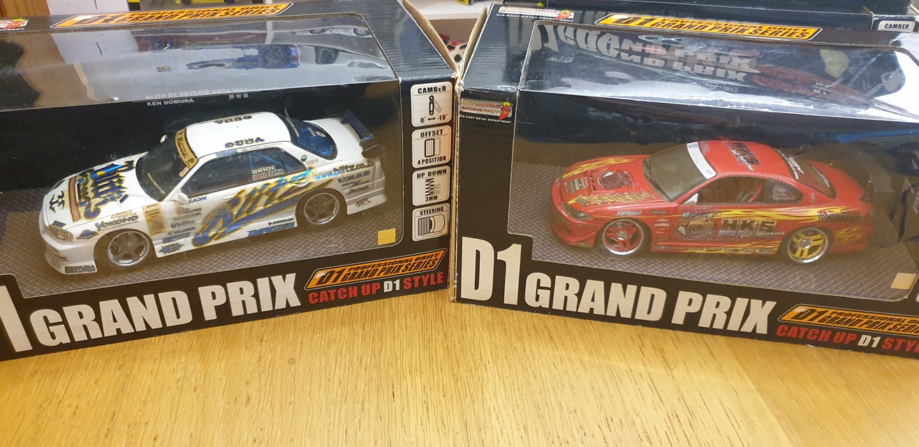 Hotworks racing 1/24 d1 grand prix cars. Blitz skyline £130
