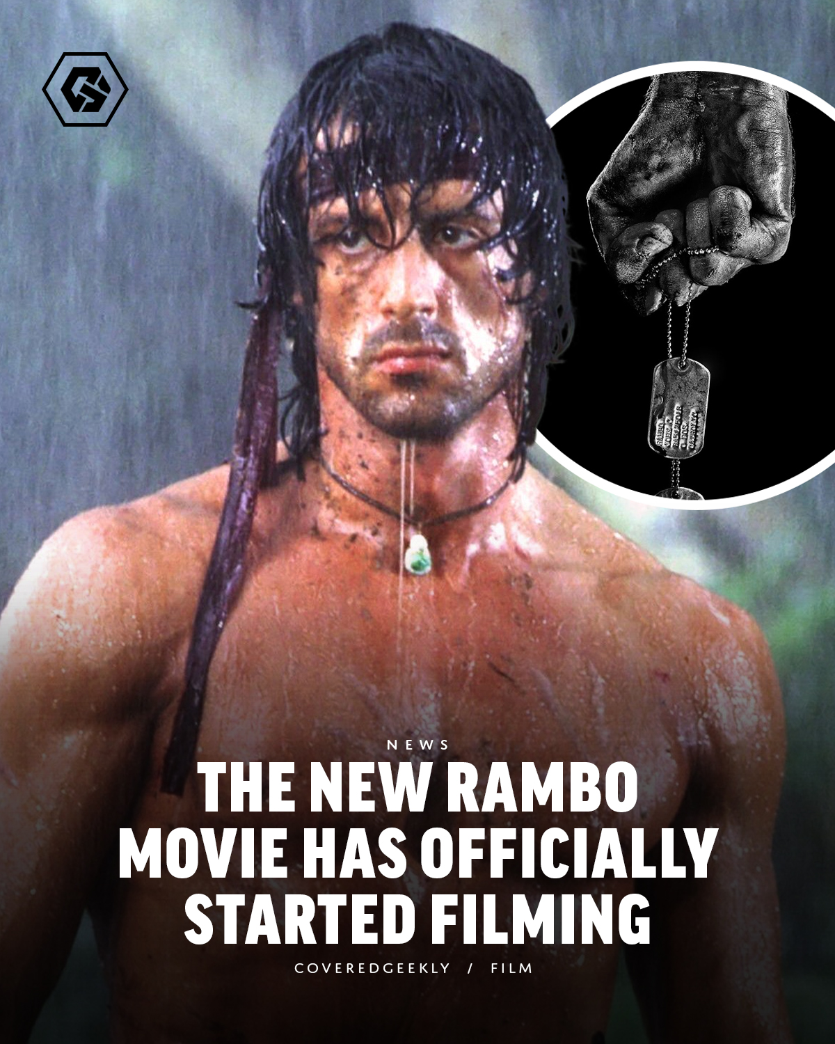 CoveredGeekly - The new Rambo movie, which will be a prequel, is ...