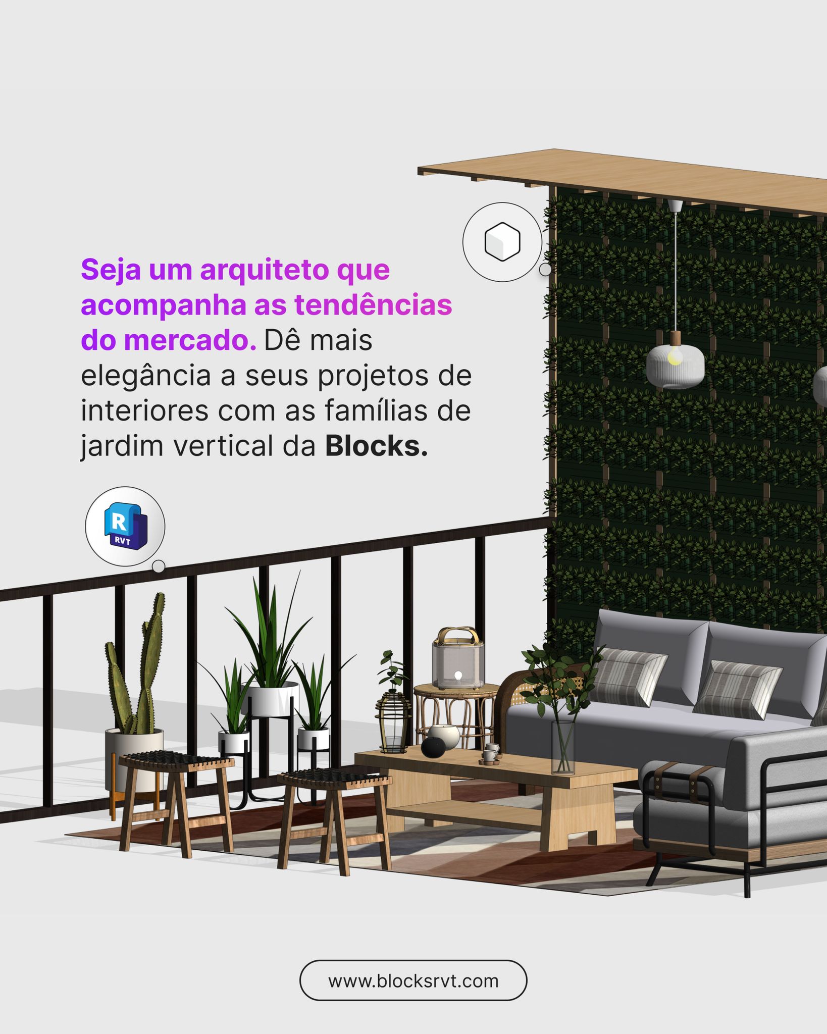 Blocks Revit - 🌿 Eleve a elegância dos seus projetos de... | Facebook